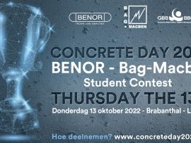 CONCRETE DAY 2022 : BENOR – BAG-MacBen Student Contest