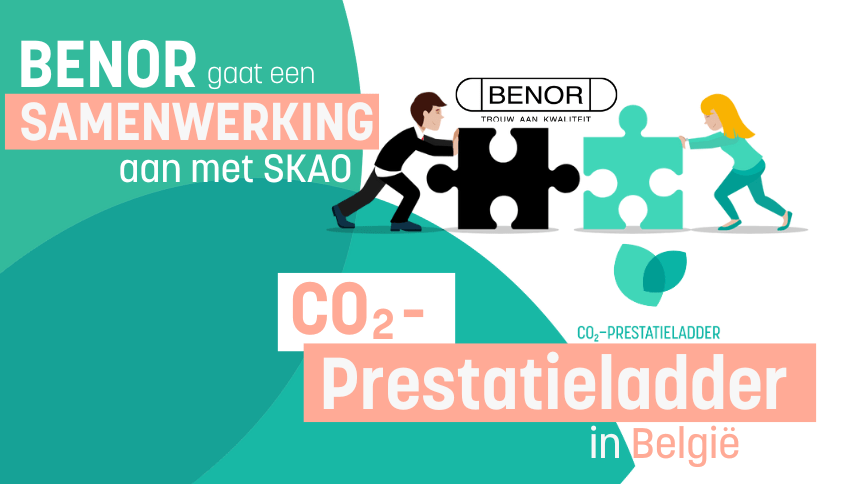 BENOR gaat een samenwerking aan met SKAO voor de CO2-Prestatieladder in België