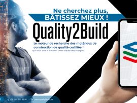 Quality2build, le moteur de recherche des matériaux de construction certifiés
